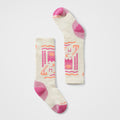 Chaussette de sports d’hiver sous-genou Ski Day pour enfants  - voir - 1