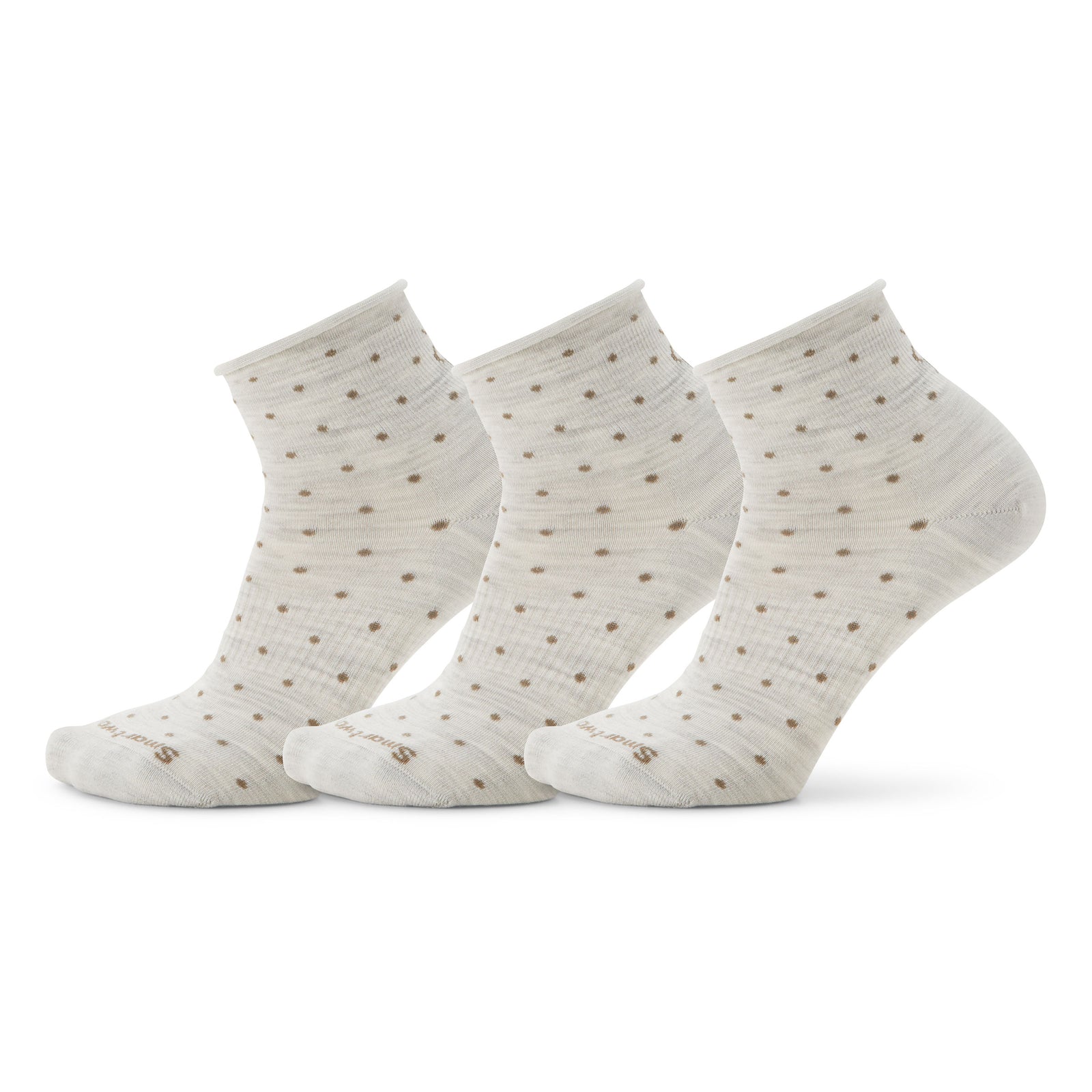 Women's Everyday Classic Dot Ankle Socks 3-Pack  - ver - 1