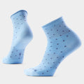 Women's Everyday Classic Dot Ankle Socks Serene Blue - ver - 1