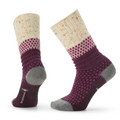 Women's Everyday Cozy Popcorn Cable Crew Socks Deep Navy - ver - 1