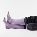 Women's Ski Over The Calf Socks Purple Dawn - ver - 2