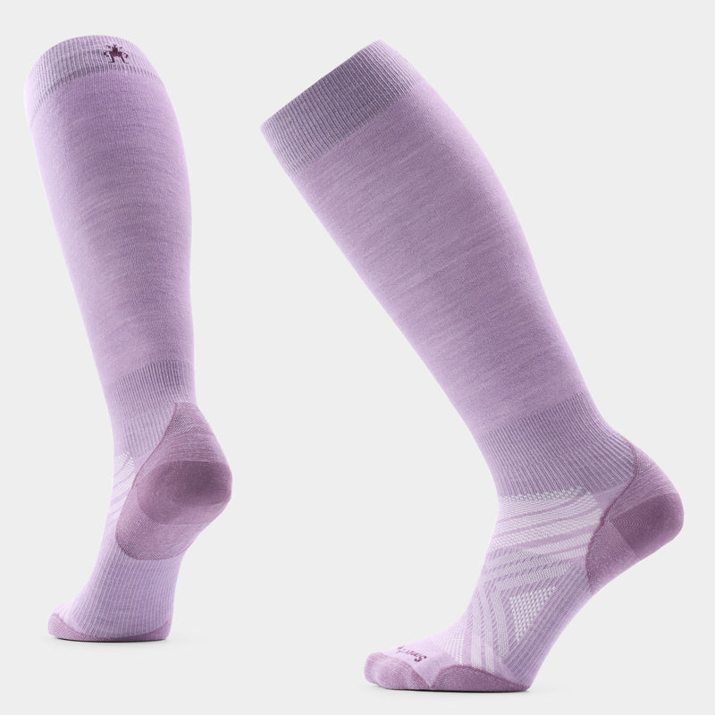 Chaussette sous-genou ski pour femmes - Aube Mauve / G