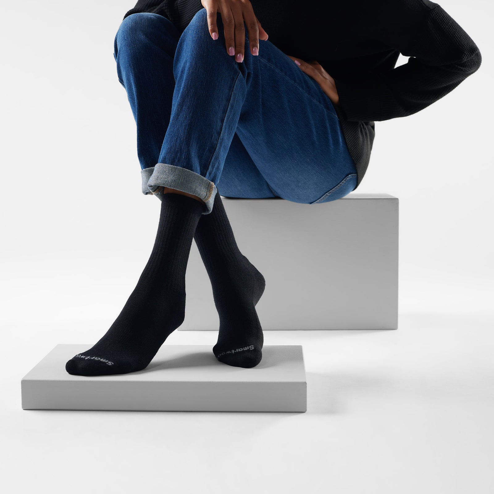 smart wool dress socks men Smartwool Men's Hike Classic Edition Full Cushion Crew - Chestnut while recycled nylon keeps it all sustainable Everyday Anchor Line Crew Socks