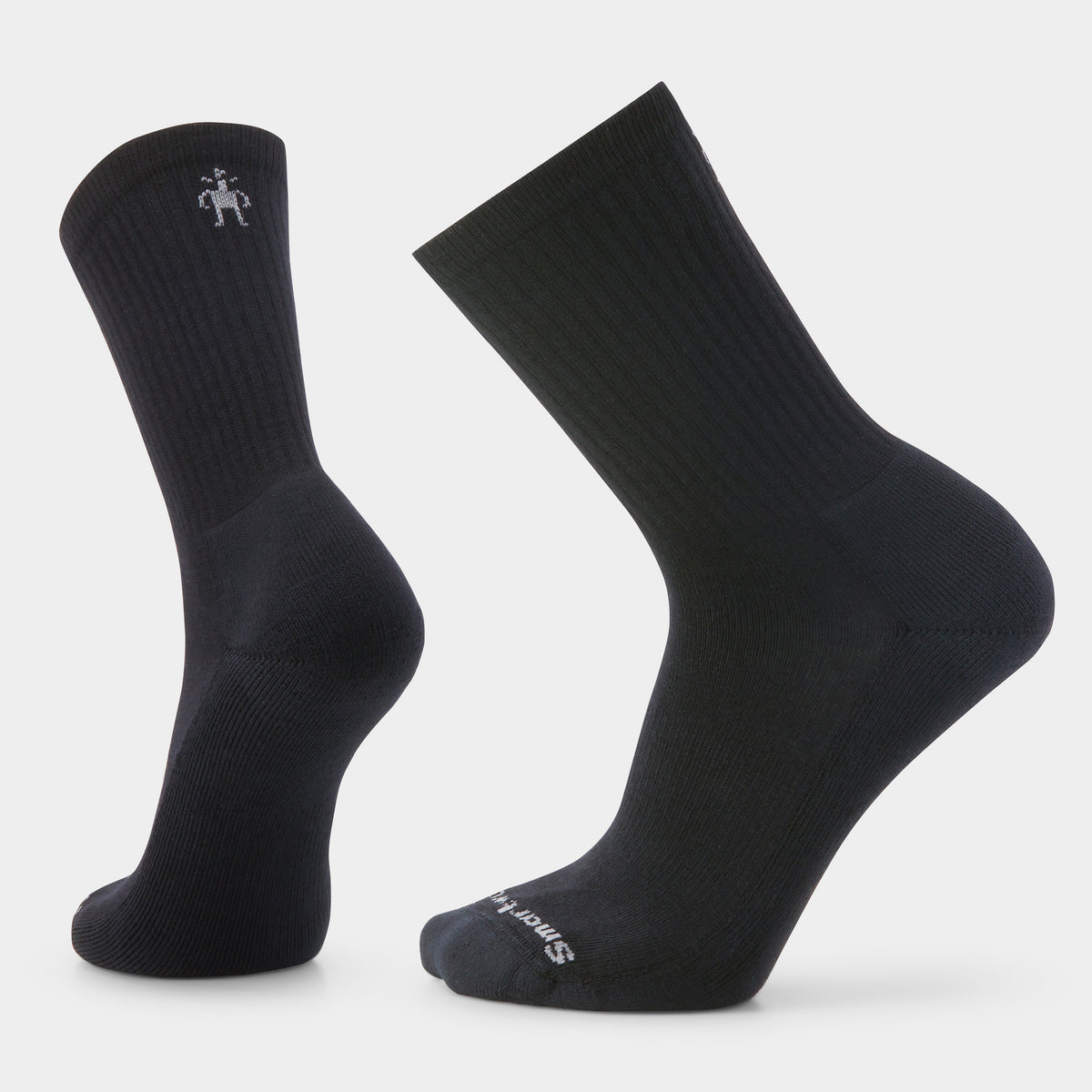 Everyday Solid Rib Crew Socks Deep Navy - 1