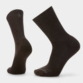 Everyday Solid Rib Crew Socks Medium Gray - ver - 1