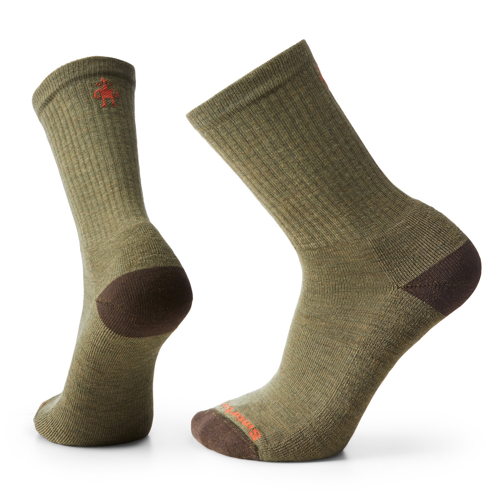 Everyday Solid Rib Crew Socks Black - ver - 1