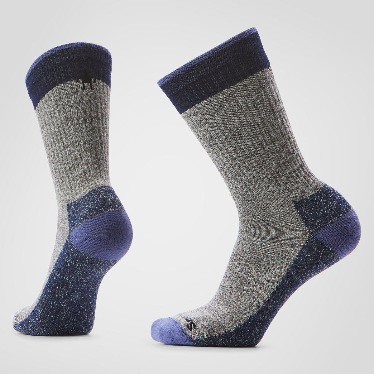 Smartwool Everyday Rollinsville Crew Socks Fossil Navy / L Smartwool Everyday Rollinsville Crew Socks Fossil Navy / L