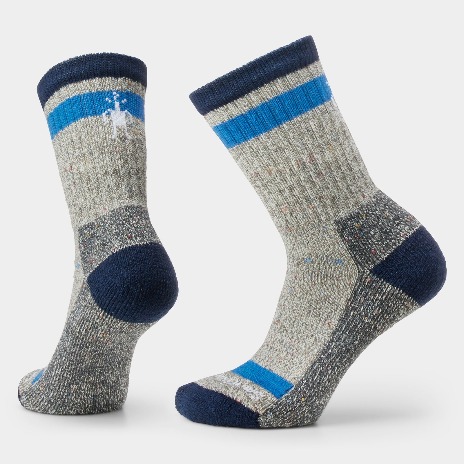 Everyday Cozy Larimer Crew Socks Taupe-Natural Marl - ver - 1