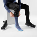 Nordic Crew Socks Nightfall Blue - ver - 2