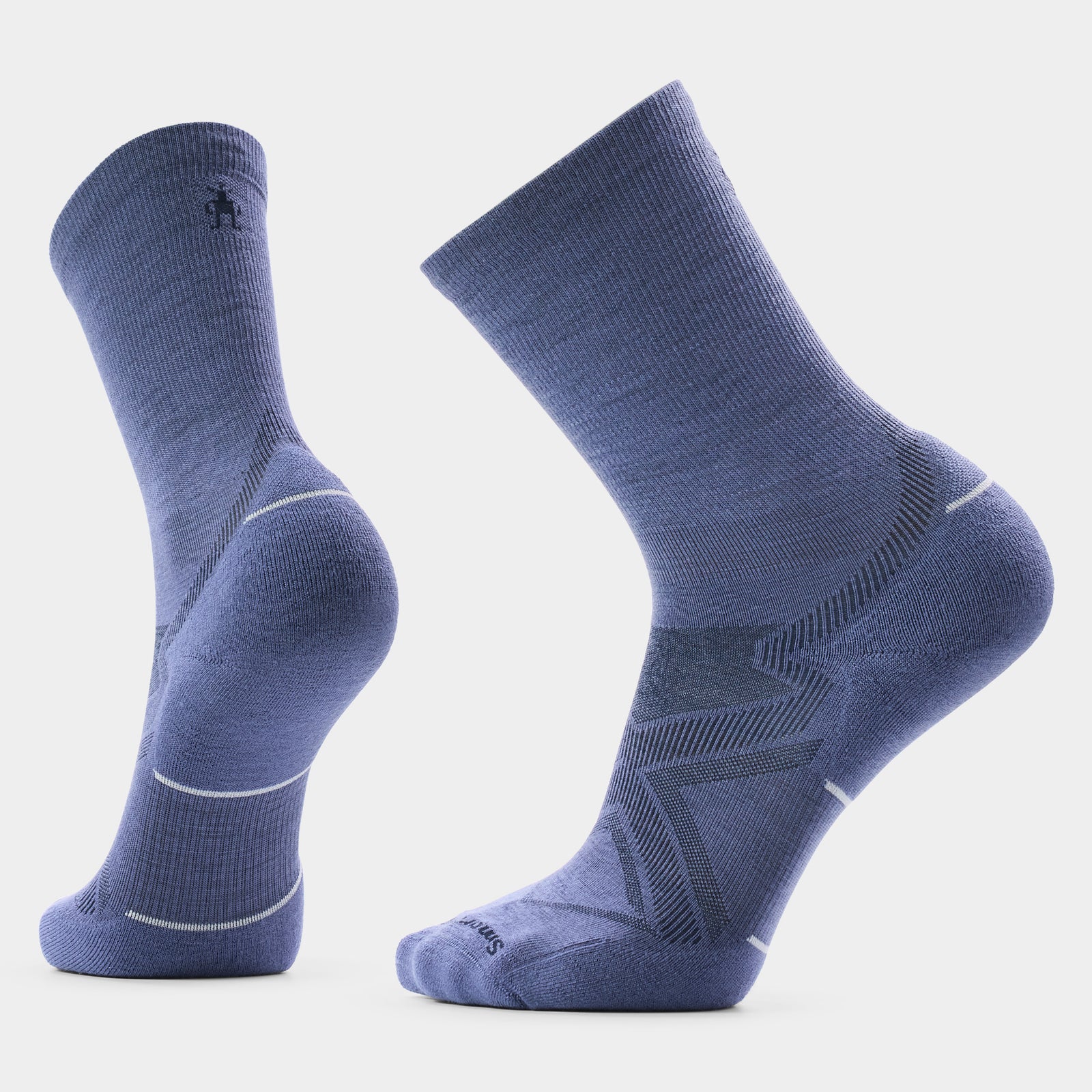 Run Cold Weather Crew Socks Nightfall Blue - ver - 1