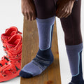 Ski Over The Calf Socks Nightfall Blue - ver - 2