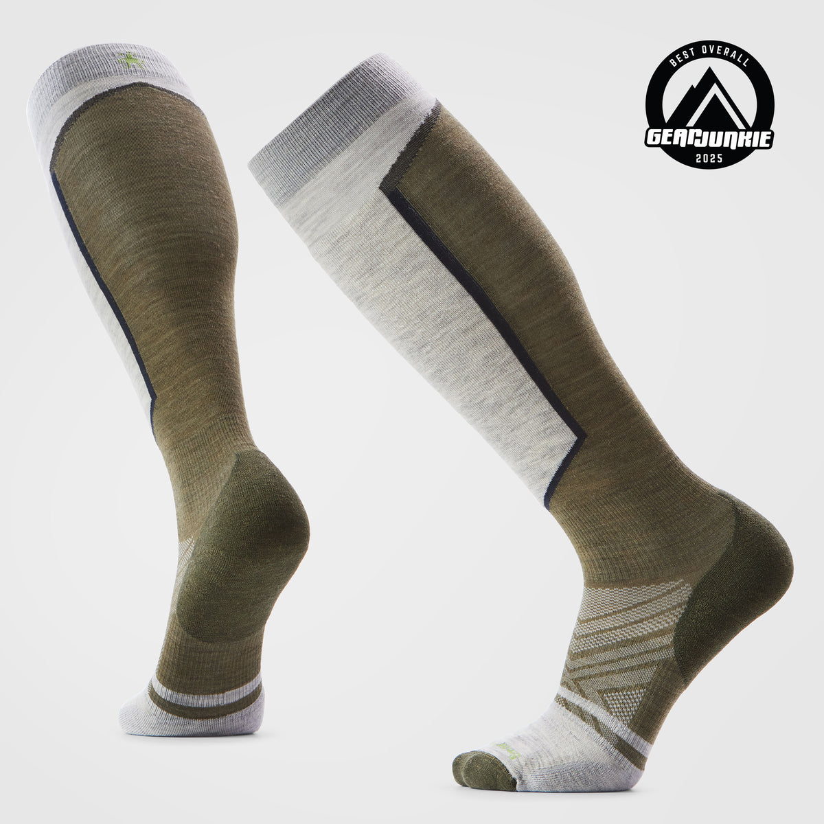 Ski Over The Calf Socks Ash - 1