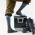 Ski Over The Calf Socks Ash - ver - 2