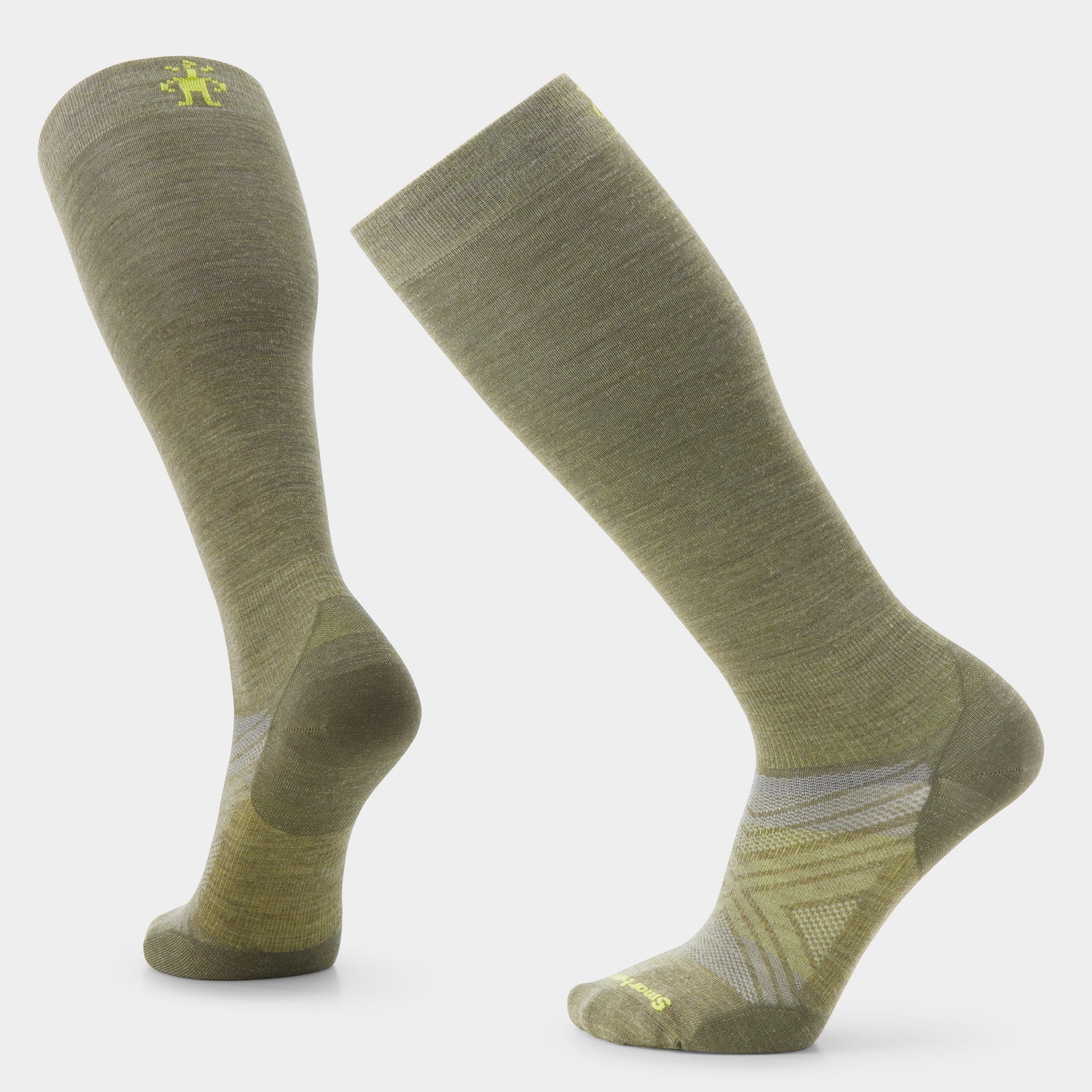 Ski Over The Calf Socks Winter Moss - ver - 1
