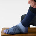 Bike Crew Socks Deep Navy - ver - 2