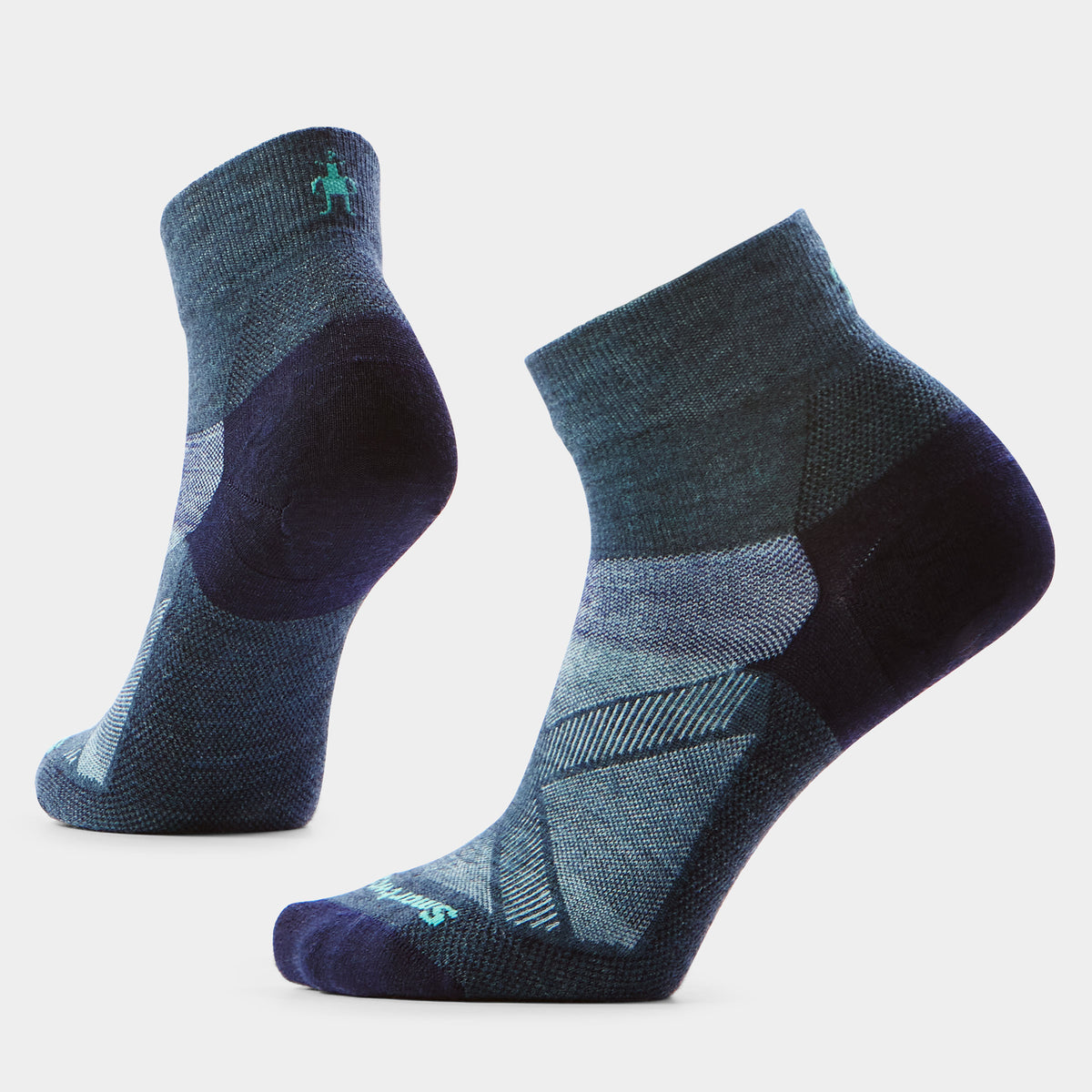 Women's Bike Ankle Socks Twilight Blue - 1