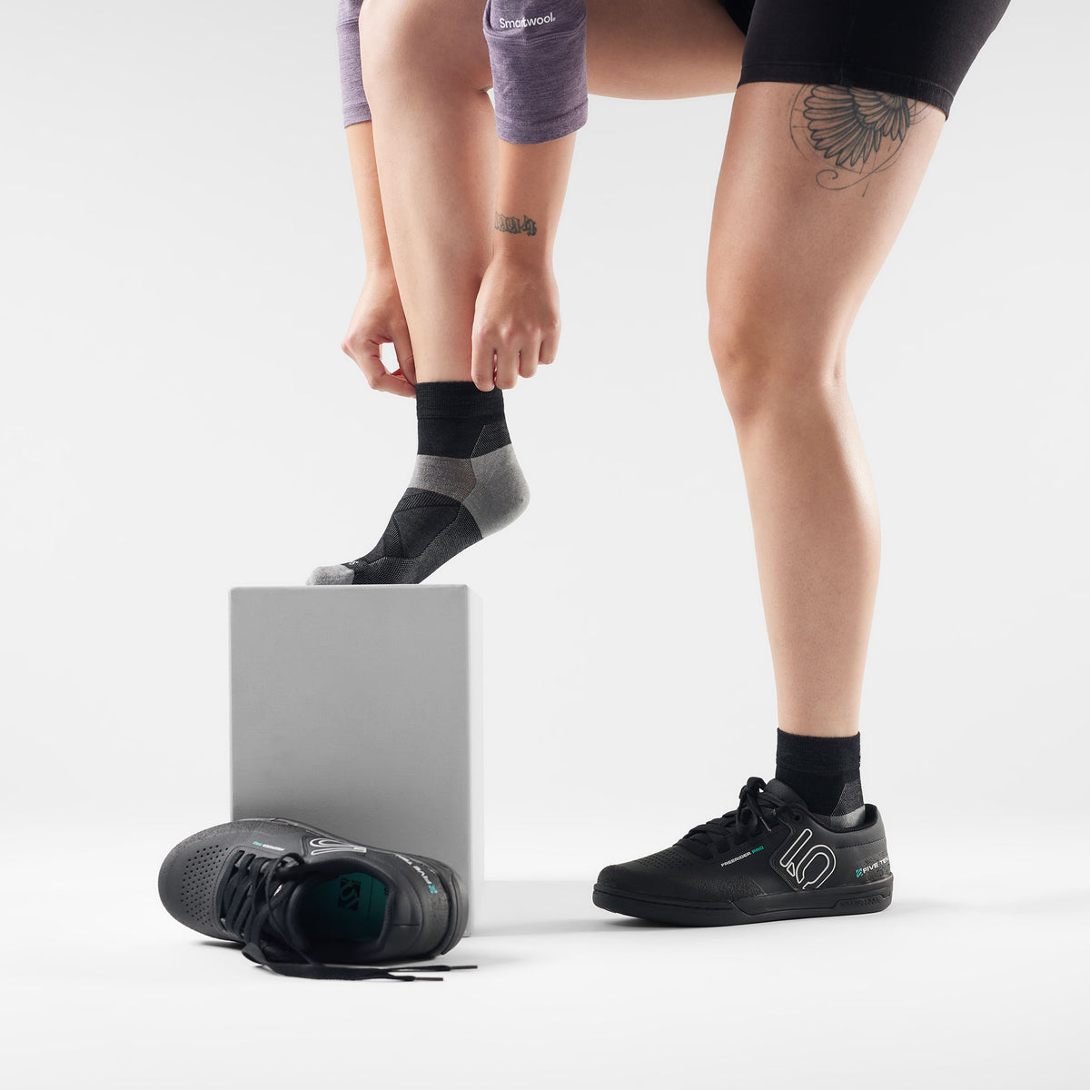 Bike Ankle Socks Nightfall Blue - 2