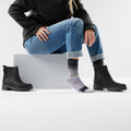 Boîte cadeau trio de chaussettes rayées Everyday Stitch pour femmes  - voir - 5