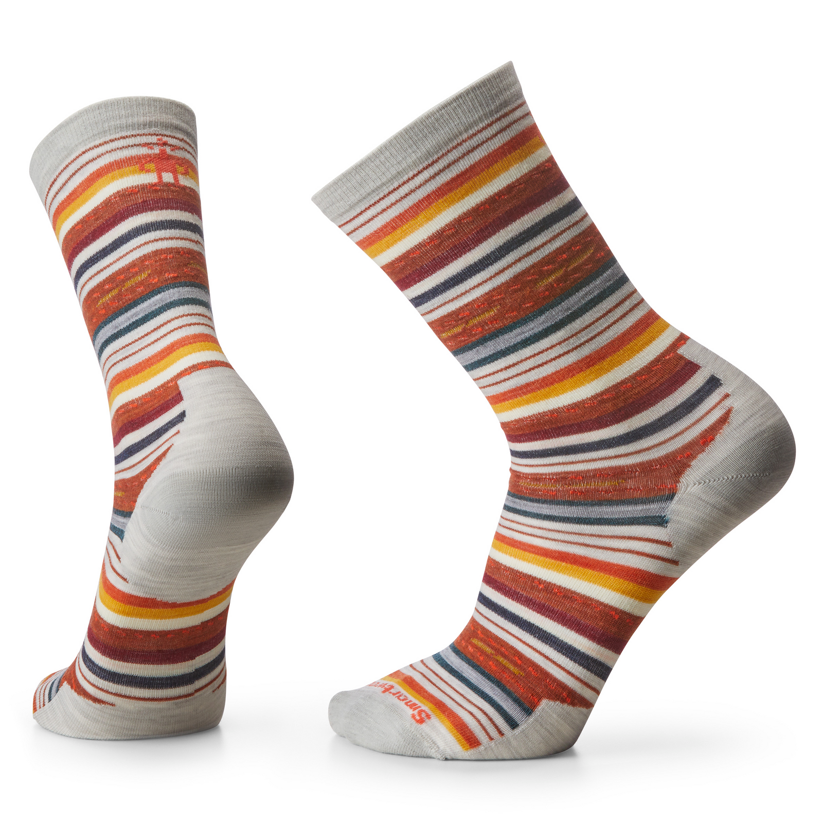 Women's Everyday Margarita Crew Socks Dusty Teal - ver - 1