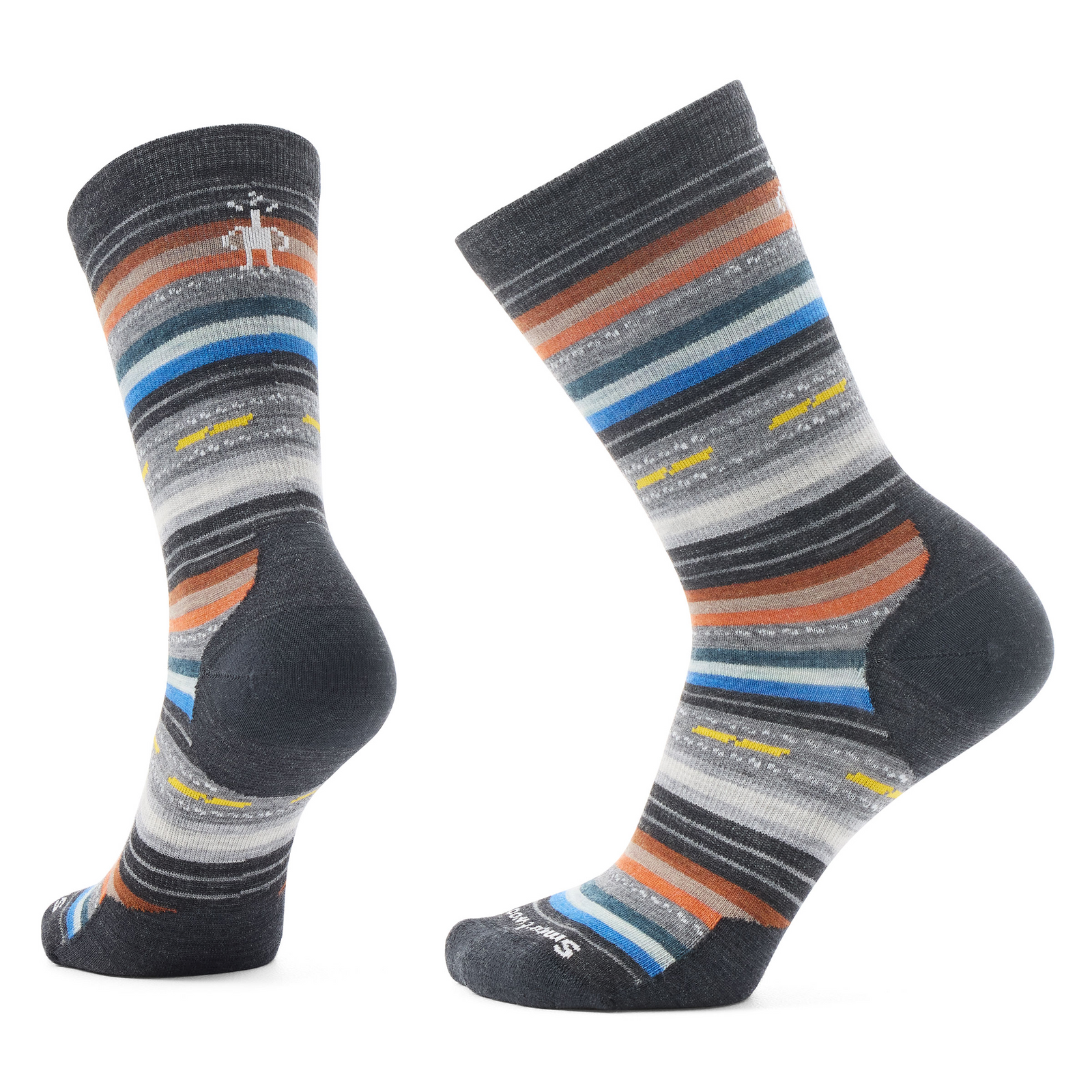 Women's Everyday Margarita Crew Socks Dusty Teal - ver - 1