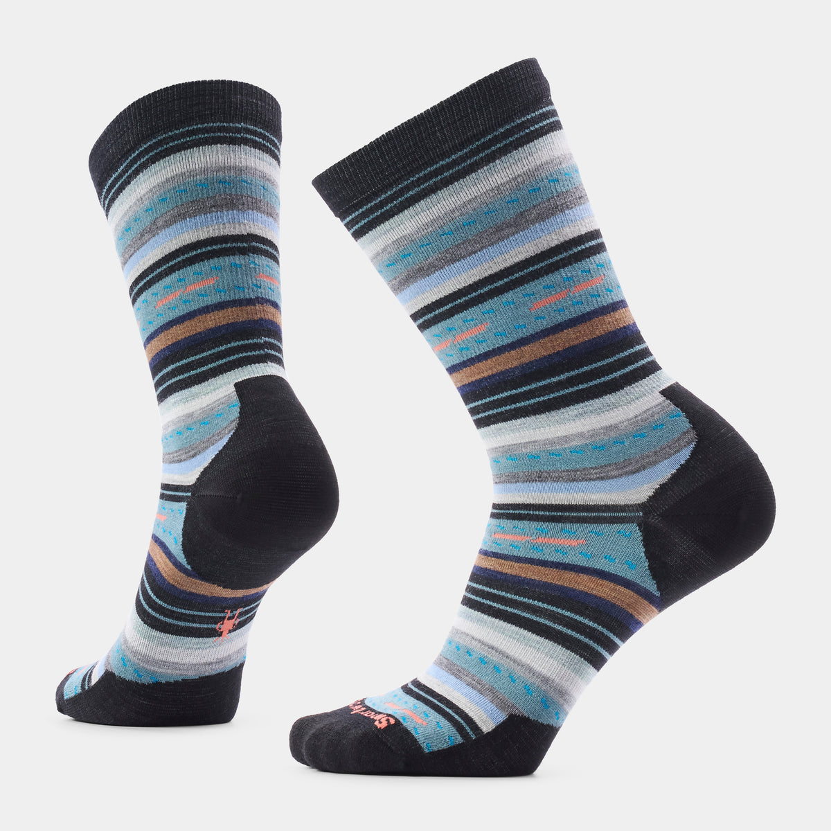 Women's Everyday Margarita Crew Socks Dusty Teal - 1
