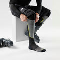 Ski Extra Stretch Over The Calf Socks Charcoal - ver - 2