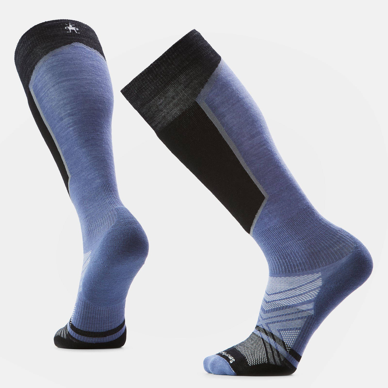 Ski Extra Stretch Over The Calf Socks Charcoal - ver - 1