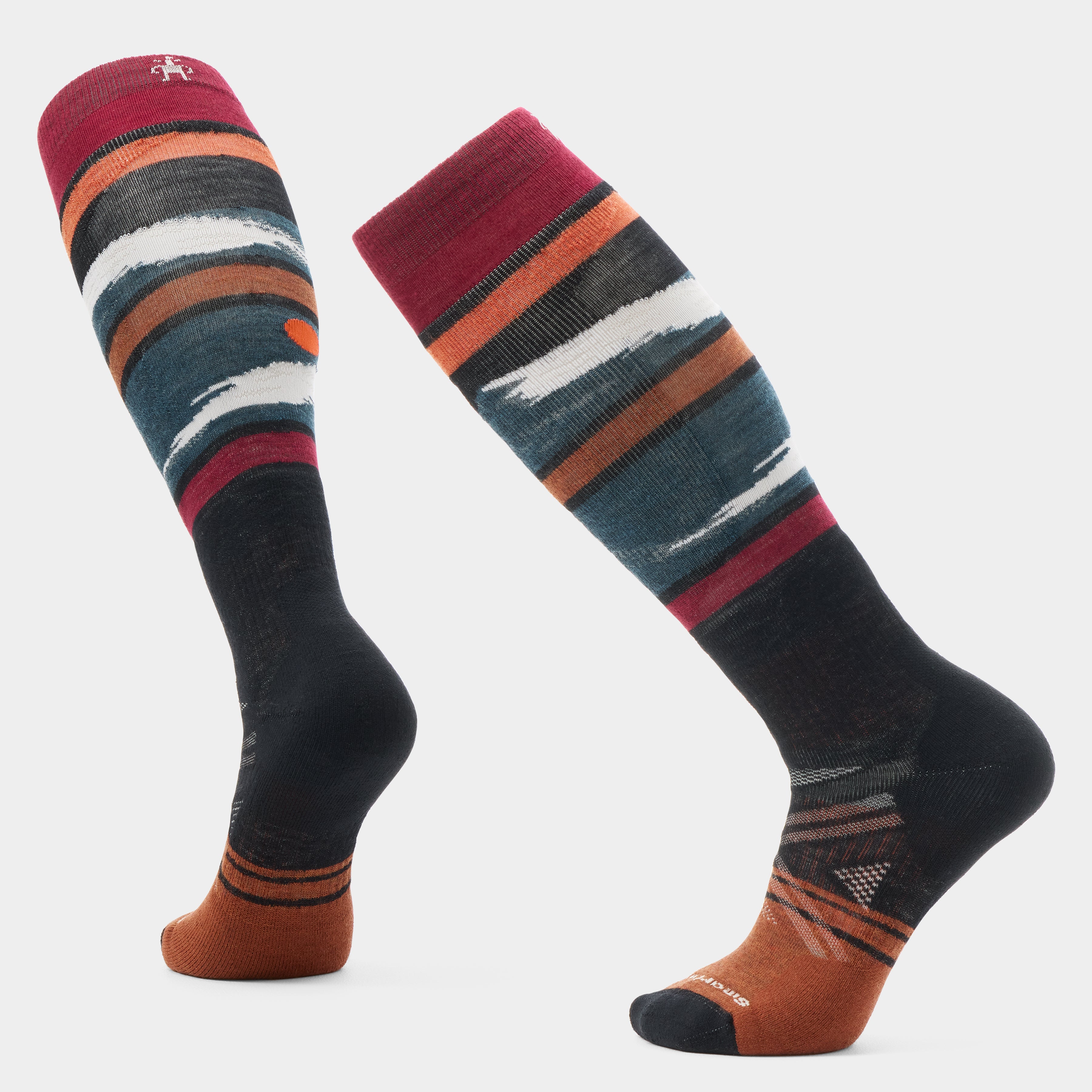 Ski Midnight Ski Over the Calf Socks Twilight Blue