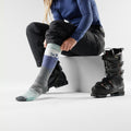 Chaussette de ski sous-genou à motif Snowpocalypse pour femmes  - voir - 23