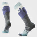 Chaussette de ski sous-genou à motif Snowpocalypse pour femmes  - voir - 22