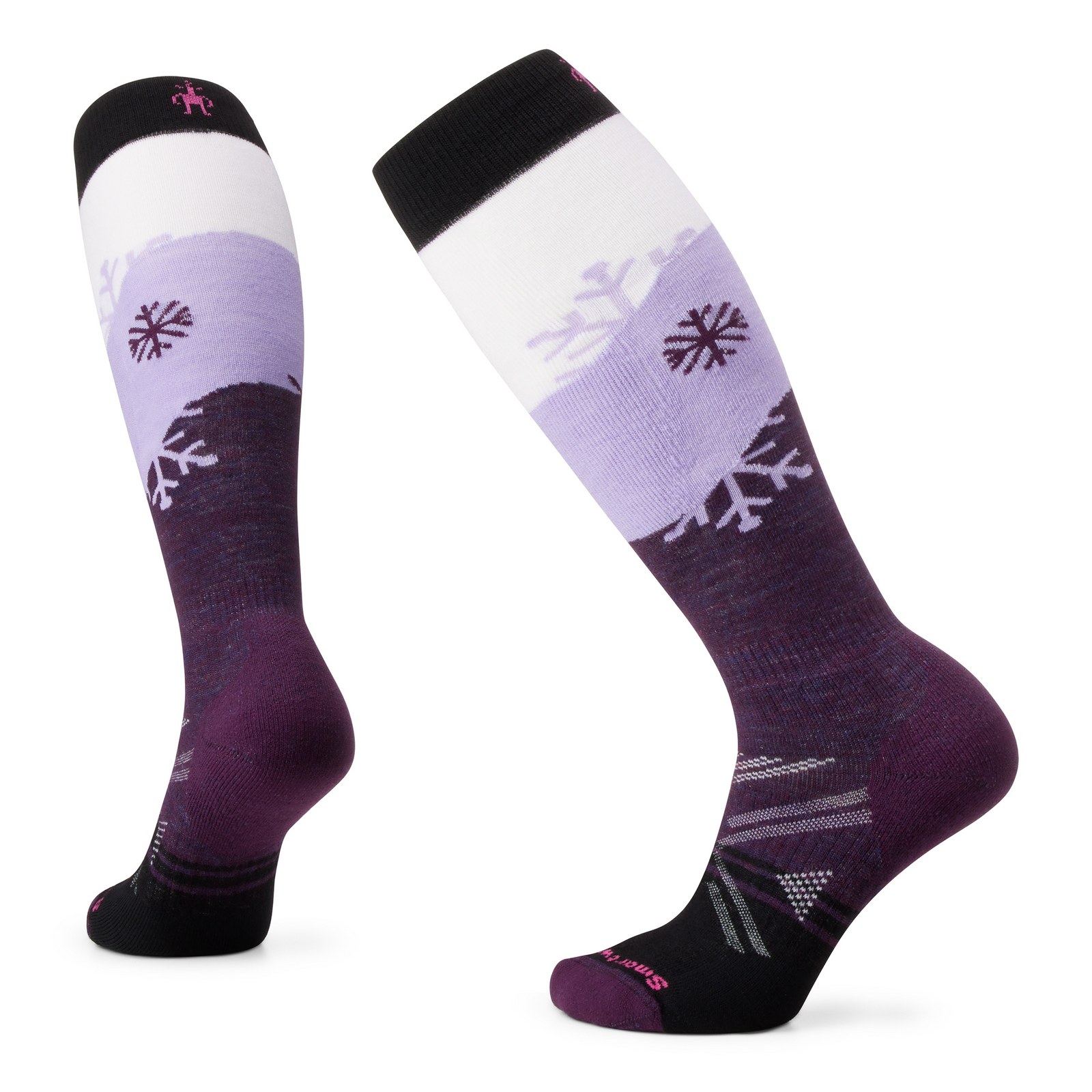 Chaussette de ski sous-genou à motif Snowpocalypse pour femmes  - voir - 5
