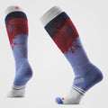 Chaussette de ski sous-genou à motif Snowpocalypse pour femmes  - voir - 16