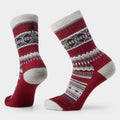 Women's Everyday Cozy Snowed In Sweater Crew Socks Chestnut - ver - 1