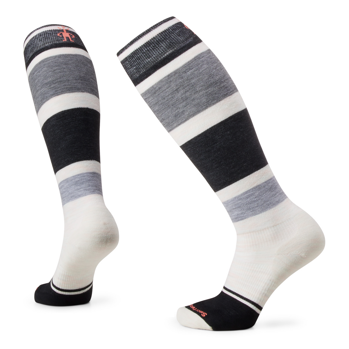 Women's Snowboard Extra Stretch Over The Calf Socks Purple Eclipse - ver - 1
