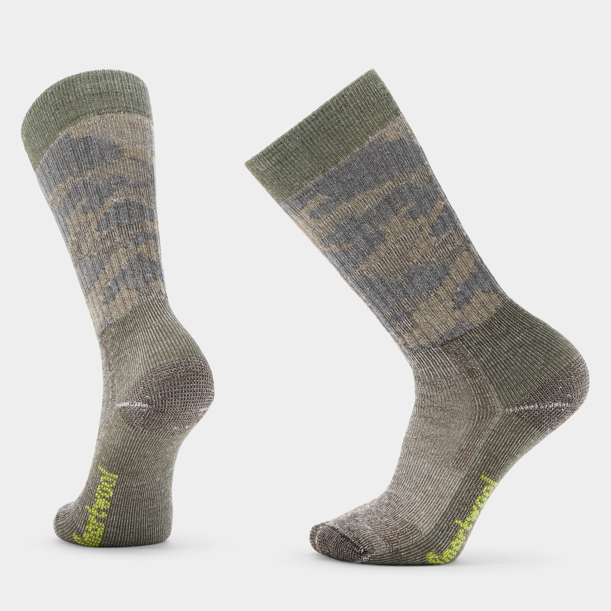 Hunt Classic Edition Camo Tall Crew Socks Chestnut - 1