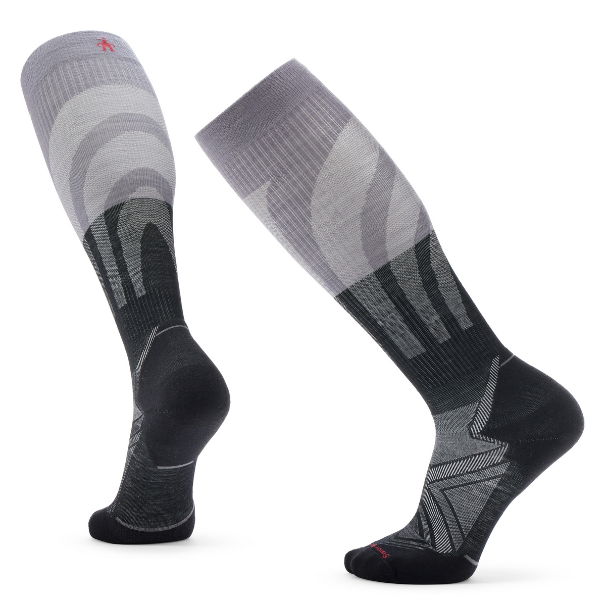 Run Compression Over The Calf Socks - Medium Gray