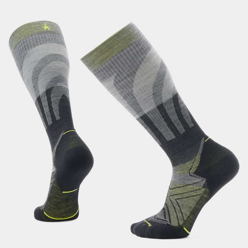 Run Compression Over The Calf Socks - Medium Gray / L