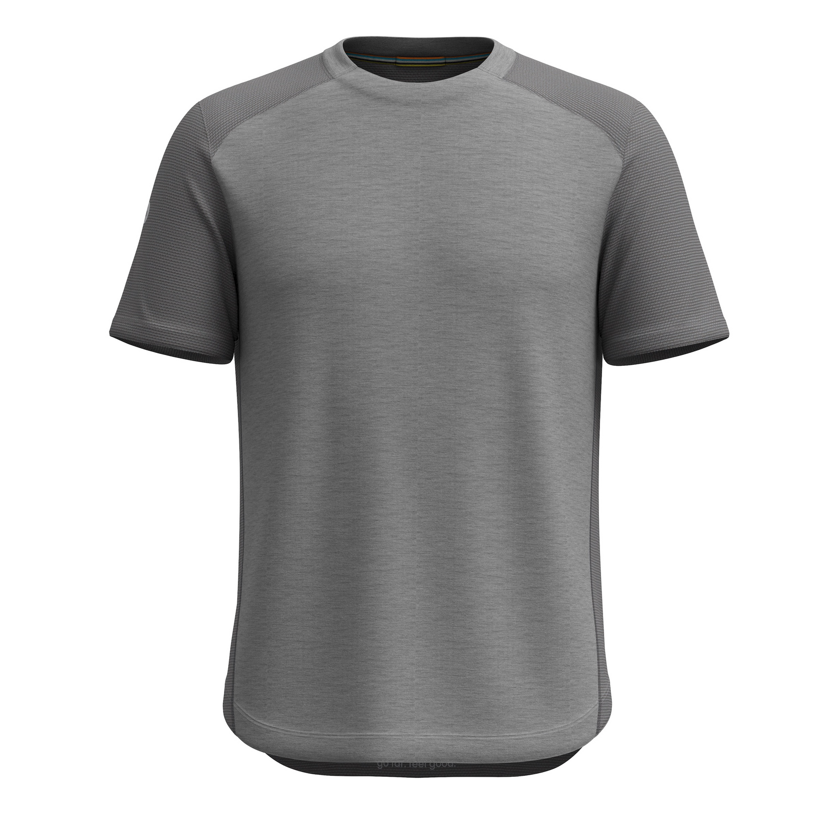 Men's Active Mesh Short Sleeve Charcoal Heather - ver - 3