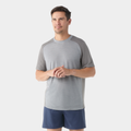 Men's Active Mesh Short Sleeve Charcoal Heather - ver - 1