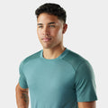 Men's Active Mesh Short Sleeve Light Gray Heather - ver - 3