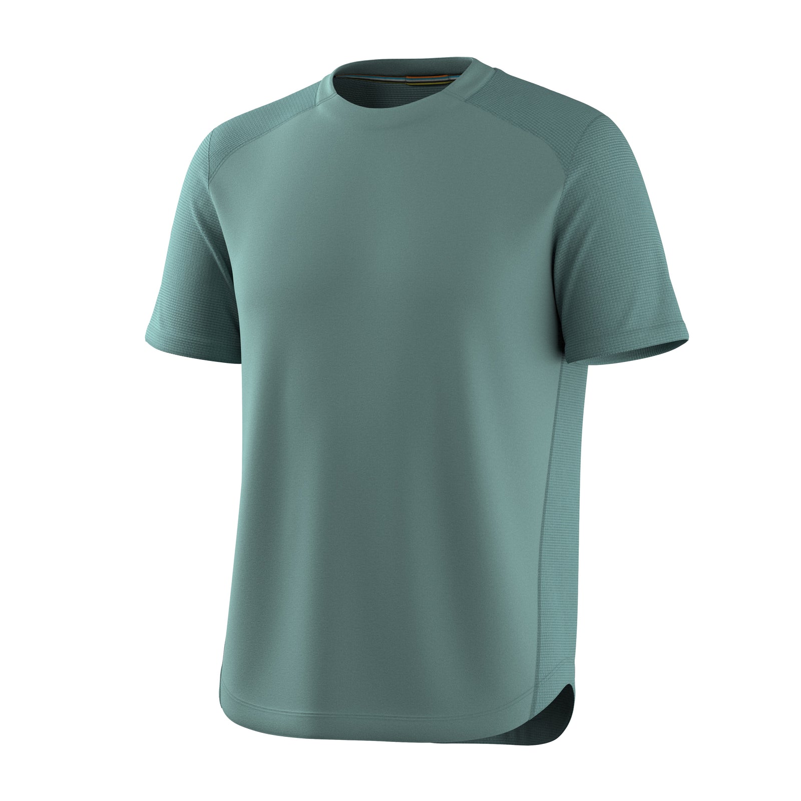 Men's Active Mesh Short Sleeve Light Gray Heather - ver - 4