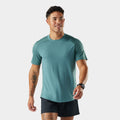 Men's Active Mesh Short Sleeve Light Gray Heather - ver - 1