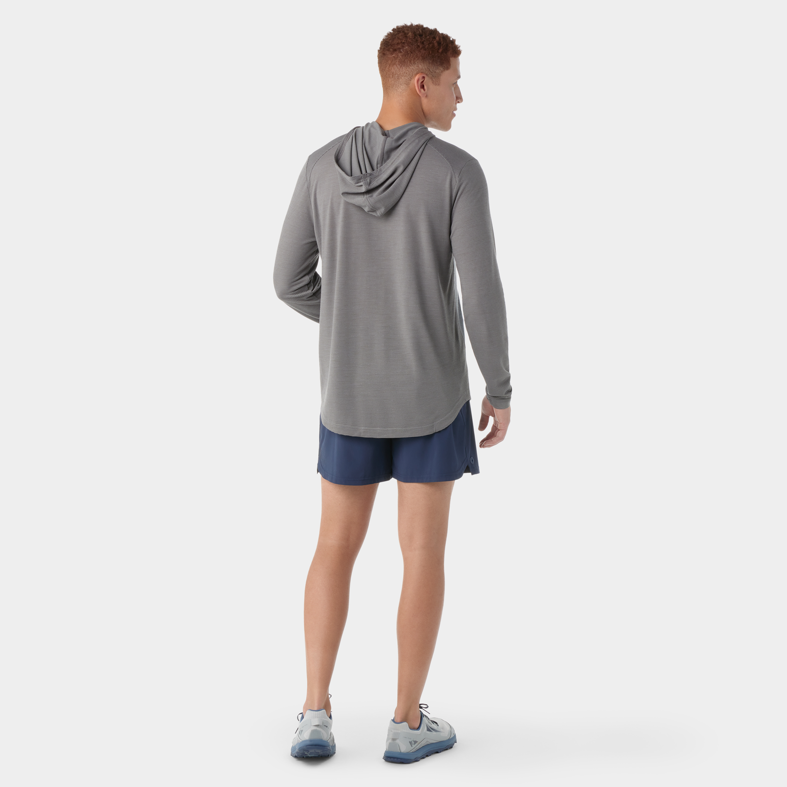 Men's Active Mesh Hoodie Dusty Teal - ver - 2