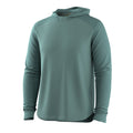 Men's Active Mesh Hoodie Dusty Teal - ver - 4