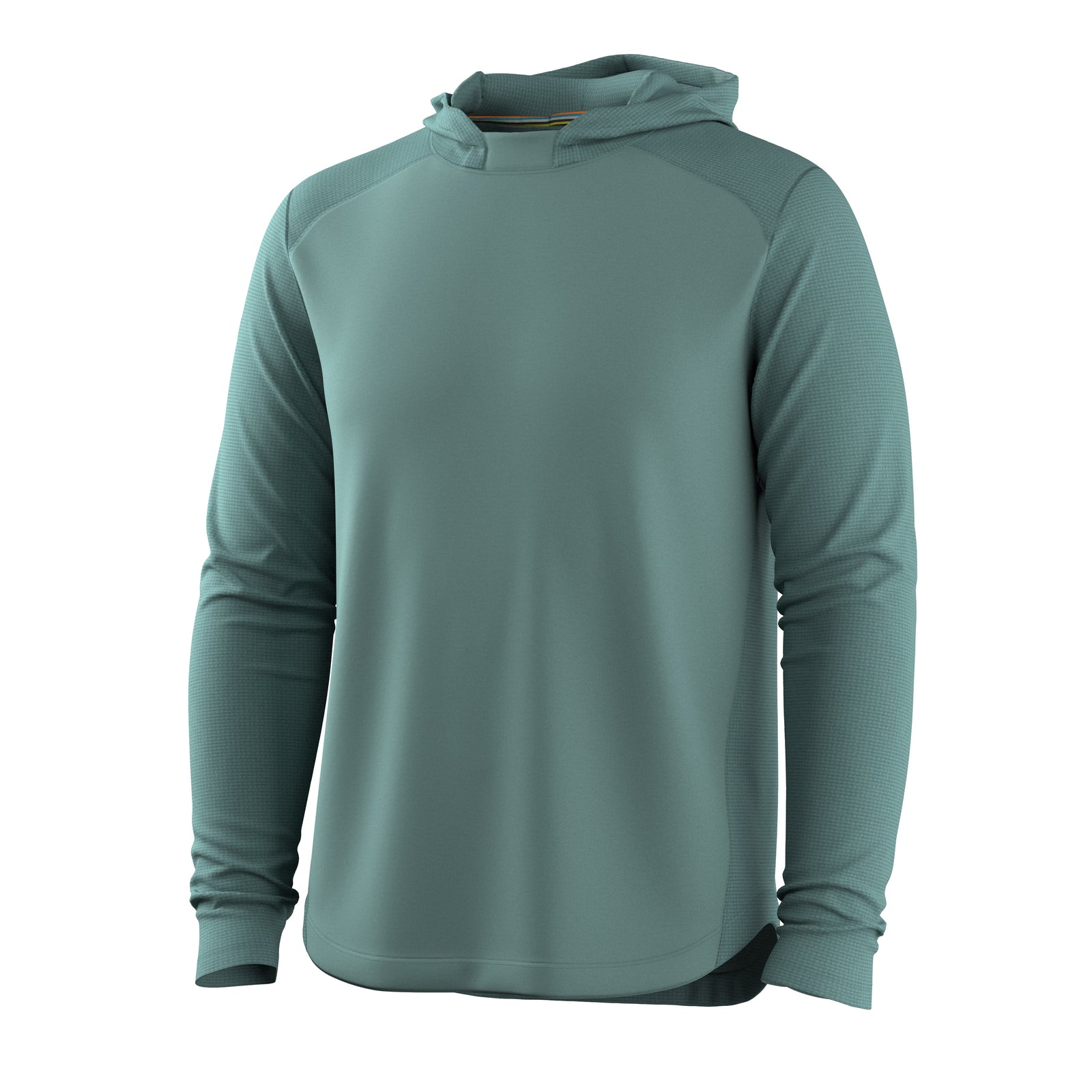 Men's Active Mesh Hoodie Dusty Teal - ver - 4