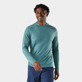 Men's Active Mesh Hoodie Dusty Teal - ver - 1