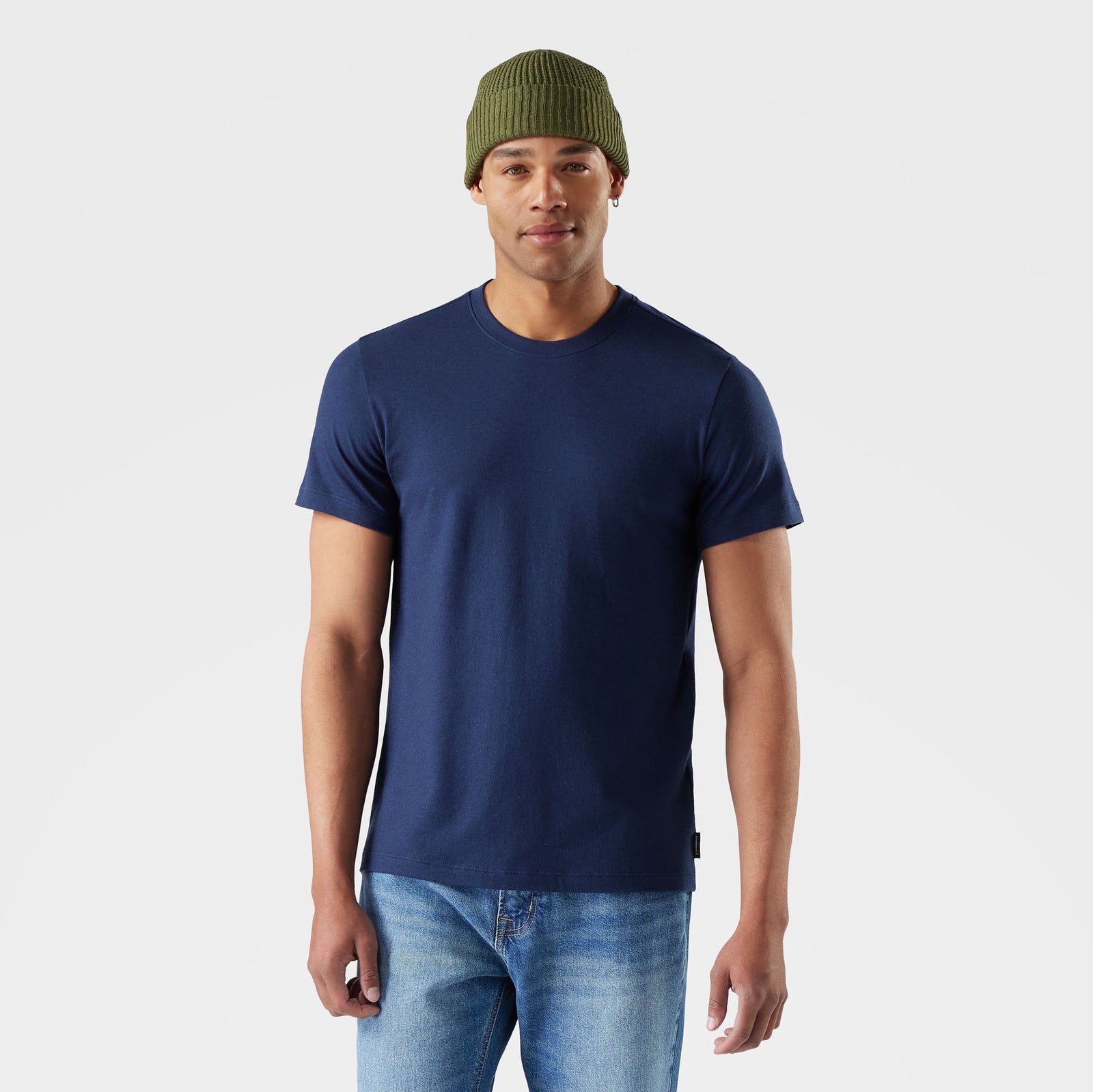Men's Perfect Crew Short Sleeve Tee Deep Navy - ver - 1