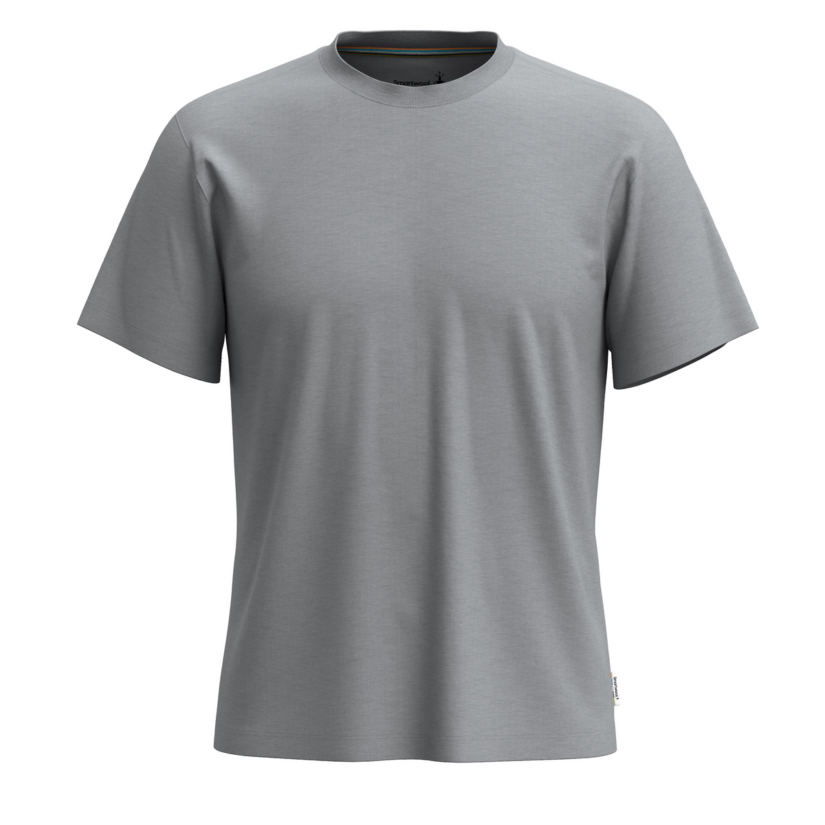 Men's Perfect Crew Short Sleeve Tee Light Gray Heather - ver - 3