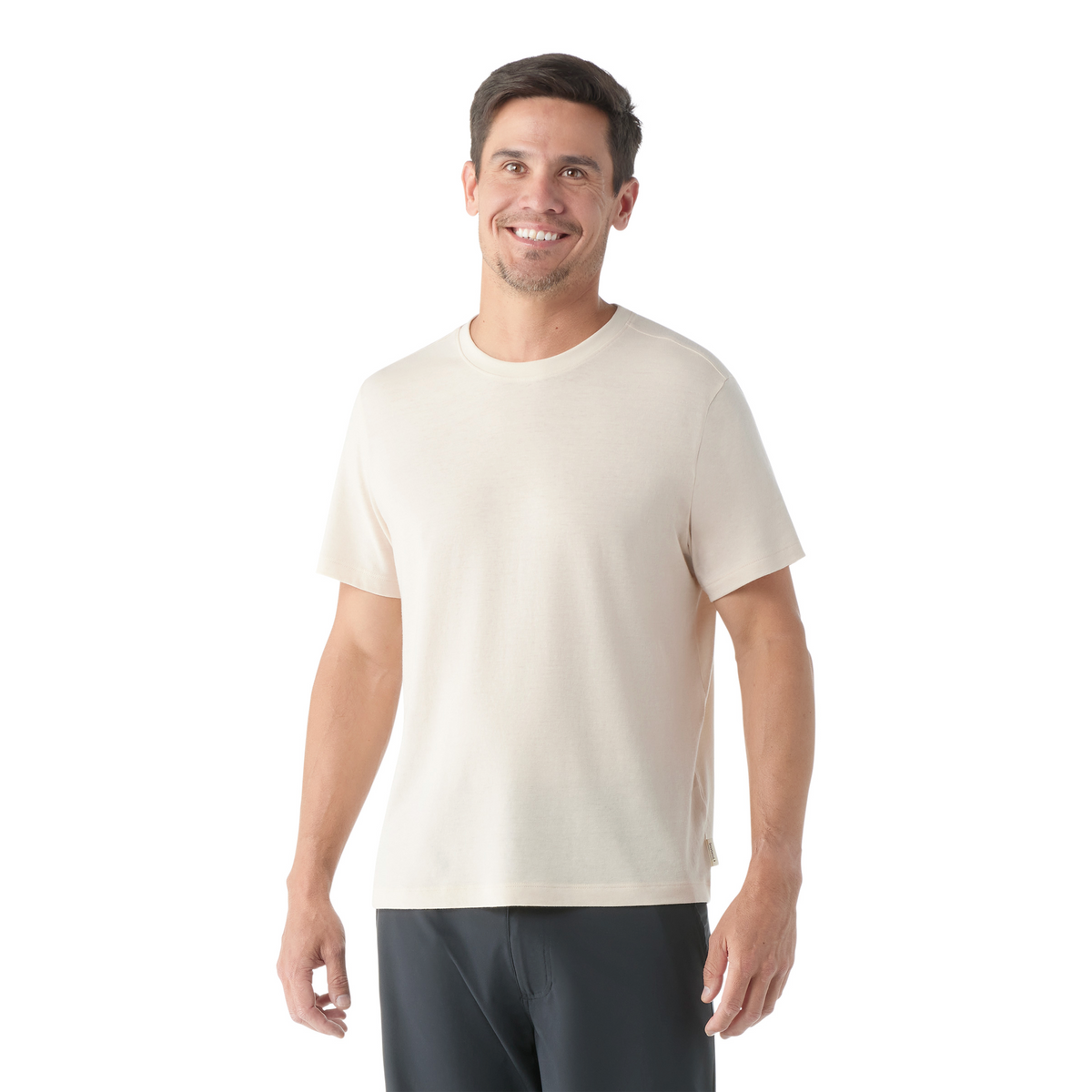 Men's Perfect Crew Short Sleeve Tee Light Gray Heather - ver - 1