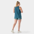 Women's Active Ultralite High Neck Tank Burnt Sienna - ver - 2
